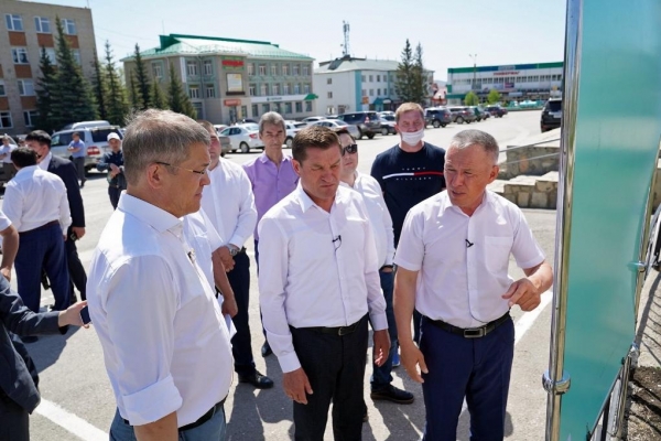 В Баймаке приступили к реконструкции центральной площади на средства федерального гранта