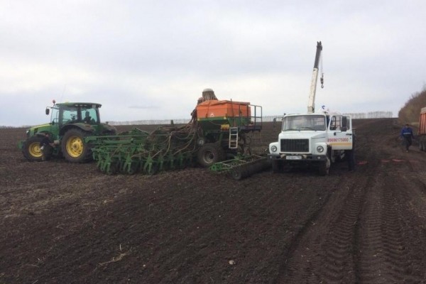 В Башкирии засеяно 55% запланированных под яровые площадей В Башкирии засеяно 55% запланированных под яровые площадей