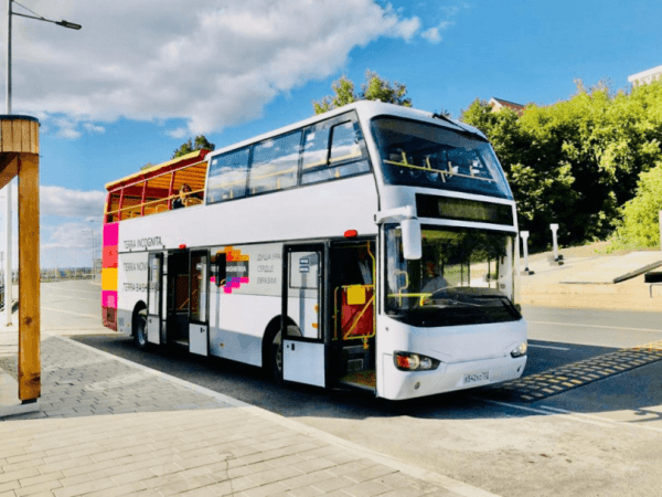 В Уфе стартуют экскурсии на двухэтажном автобусе
В Уфе стартуют экскурсии на двухэтажном автобусе