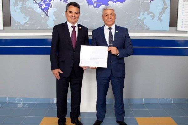 Коллектив «Газпром трансгаз Уфа» награжден благодарностью Председателя Совета Федерации Коллектив «Газпром трансгаз Уфа» награжден благодарностью Председателя Совета Федерации