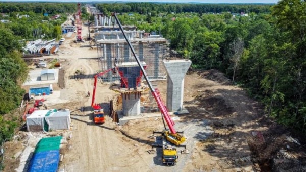 В Уфе мост на проекте «Восточный выезд» готов на 20%
 