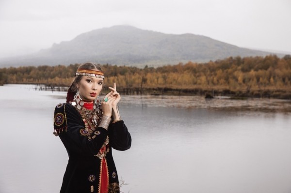 Башкирские красавицы приняли участие в фотосессии на природе Южного Урала 