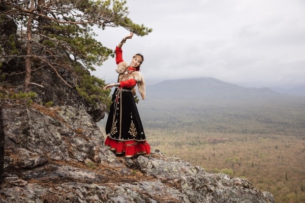 Башкирские красавицы приняли участие в фотосессии на природе Южного Урала 