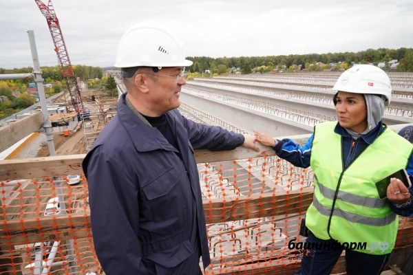Радий Хабиров: Восточный выезд из Уфы сдадим раньше срока, как и обещали