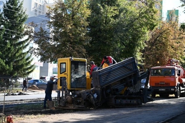 В Уфе на оживленной улице возможно затруднение движения из-за ремонтных работ 
  В Уфе на оживленной улице возможно затруднение движения из-за ремонтных работ