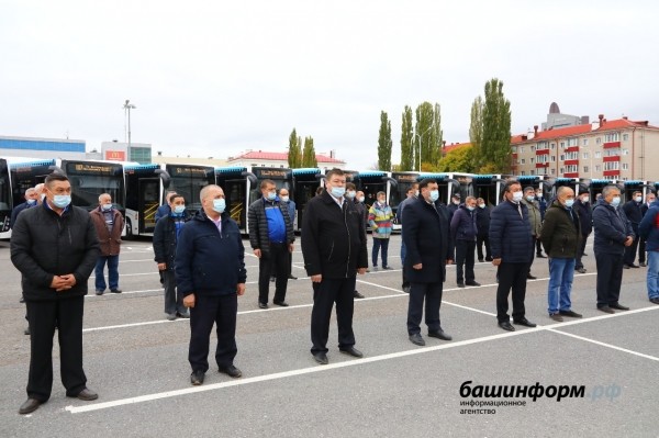 60 новых автобусов марки «НЕФАЗ» вышли на маршруты по Уфе  