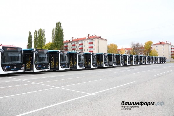 60 новых автобусов марки «НЕФАЗ» вышли на маршруты по Уфе  