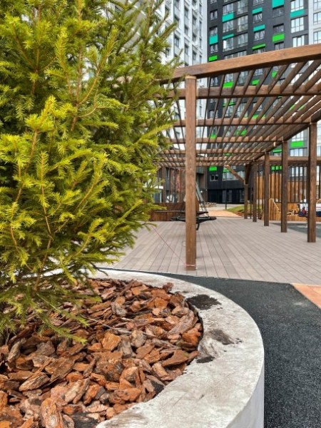 Уникальное для Уфы благоустройство ЖК «Биосфера» - от проекта к реализации 