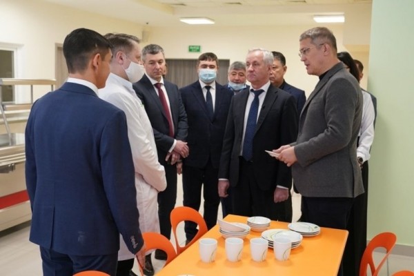 В Уфе открыли лицей №21 после реконструкции 