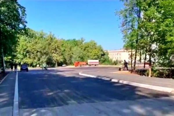 В Уфе на месте провала открыли движение транспорта после ремонта В Уфе на месте провала открыли движение транспорта после ремонта