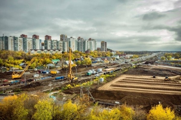 Движение на улице Пугачева в Уфе ограничили до одной полосы Движение на улице Пугачева в Уфе ограничили до одной полосы