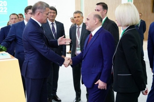 Радий Хабиров рассказал Михаилу Мишустину о развитии агропромышленного комплекса Башкирии  Радий Хабиров рассказал Михаилу Мишустину о развитии агропромышленного комплекса Башкирии