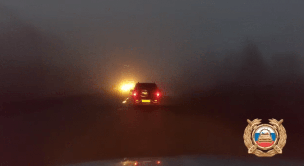 Сильный туман окутал дороги Башкирии