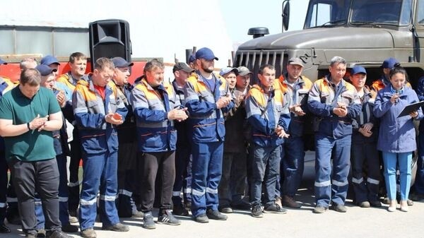 Из Башкирии в зону спецоперации отправили бронированную технику для бойцов Из Башкирии в зону спецоперации отправили бронированную технику для бойцов