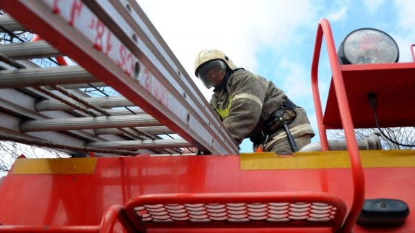 Пожарные в Учалинском районе Башкирии тушат лесной пожар на площади 210 гектаров