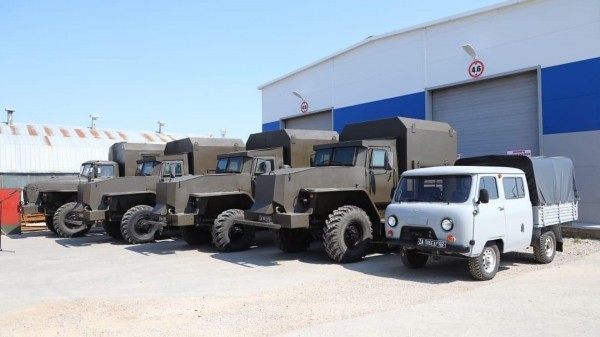 Из Башкирии в зону спецоперации отправили бронированную технику для бойцов Из Башкирии в зону спецоперации отправили бронированную технику для бойцов