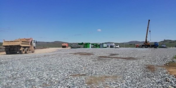 В Башкирии началось возведение крупного асфальтобетонного завода