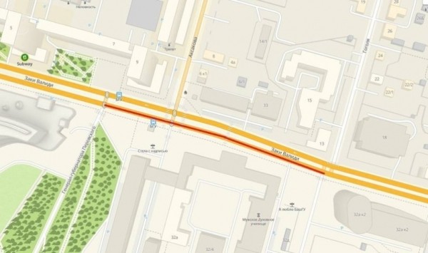 До 30 августа в Уфе перекроют участок улицы Заки Валиди