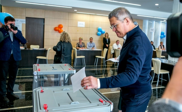 Хабиров сообщил о победе «Единой России» на выборах в Башкирии
Хабиров сообщил о победе «Единой России» на выборах в Башкирии