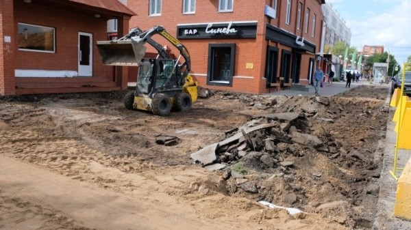 На одной из центральных улиц Уфы появится тротуар из брусчатки На одной из центральных улиц Уфы появится тротуар из брусчатки