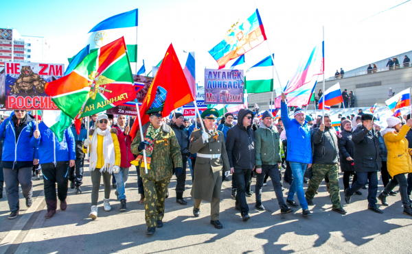 
                    Митинг-концерт «Своих не бросаем!» в Уфе — фоторепортаж
                    
                