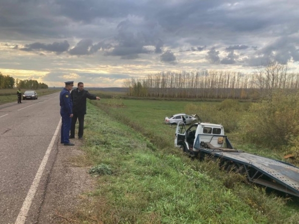Прокуратура Башкирии проводит проверку по аварии, где пострадали дети