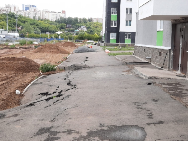 В микрорайоне Уфы построят детский сад и новые дороги 